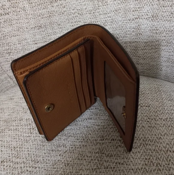 Michael Kors Tan Leather Wallet - Picture 5 of 5